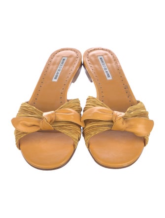 Manolo Blahnik Slides