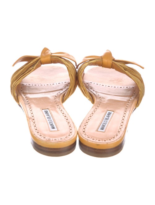 Manolo Blahnik Slides