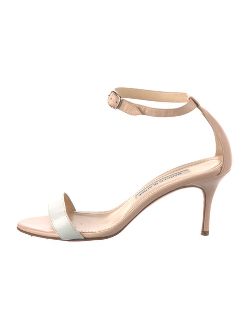 Manolo Blahnik Patent Leather Sandals