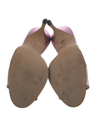 Manolo Blahnik PVC Slides