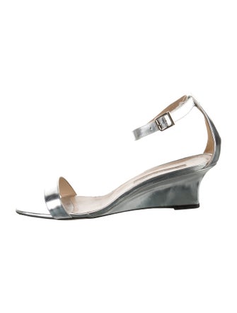 Manolo Blahnik Patent Leather Sandals
