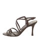 Manolo Blahnik Patent Leather Slingback Sandals