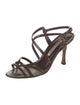 Manolo Blahnik Patent Leather Slingback Sandals