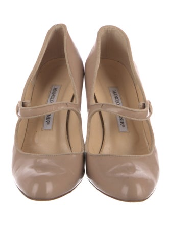 Manolo Blahnik Patent Leather Pumps