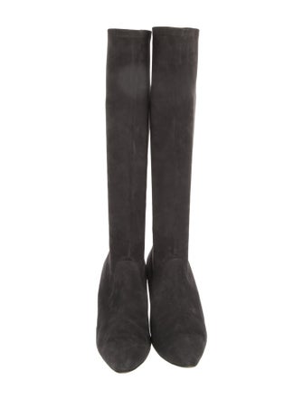 Manolo Blahnik Suede Boots