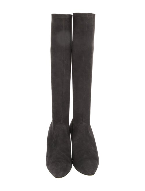 Manolo Blahnik Suede Boots