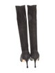 Manolo Blahnik Suede Boots