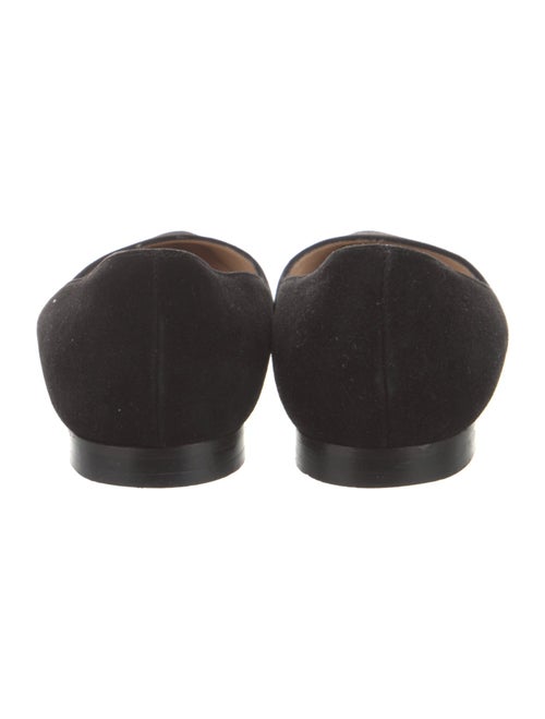 Manolo Blahnik Suede Flats