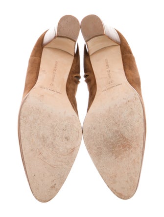 Manolo Blahnik Suede Boots
