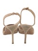 Manolo Blahnik Suede Slingback Pumps