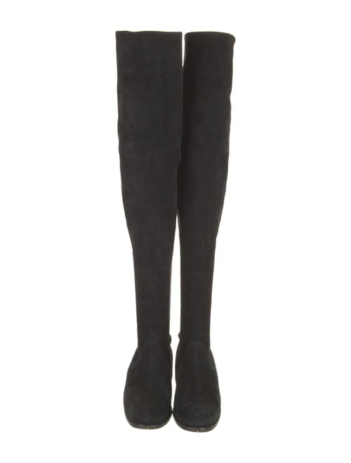 Manolo Blahnik Suede Boots