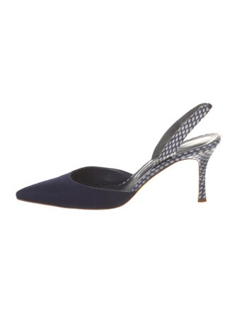 Manolo Blahnik Slingback Pumps