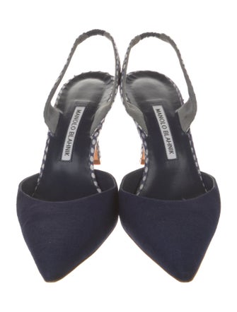 Manolo Blahnik Slingback Pumps