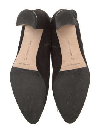 Manolo Blahnik Suede Boots