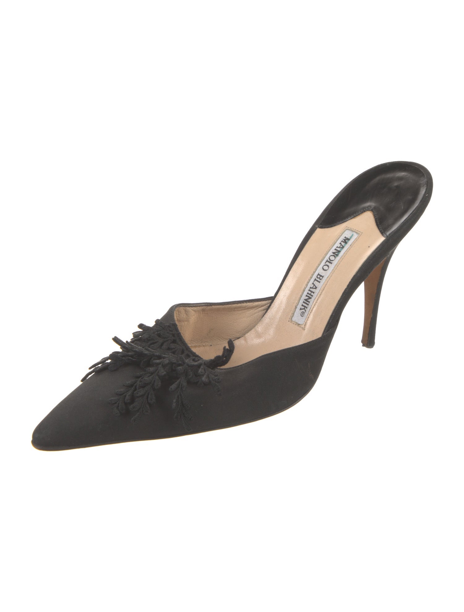 Manolo Blahnik Nylon Mules