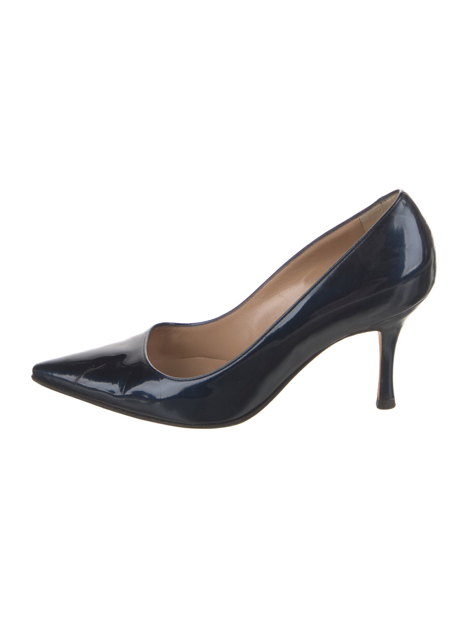Manolo Blahnik Patent Leather Pumps