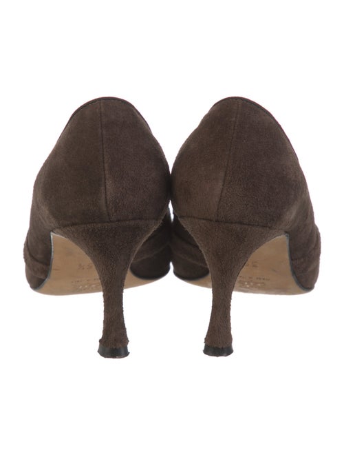 Manolo Blahnik Suede Pumps
