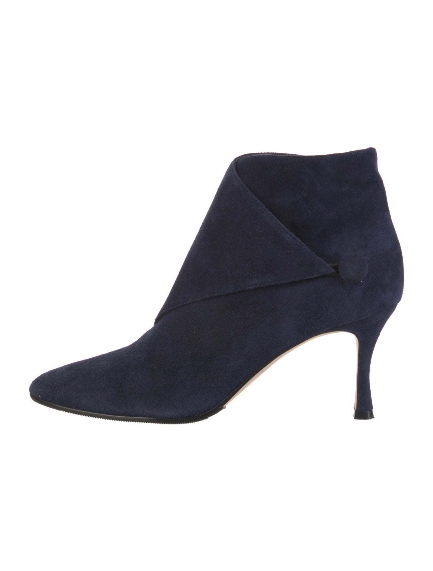 Manolo Blahnik Suede Boots