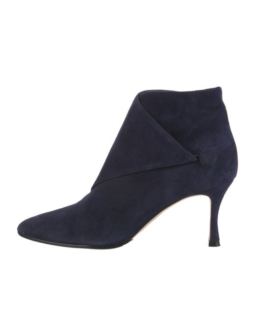 Manolo Blahnik Suede Boots