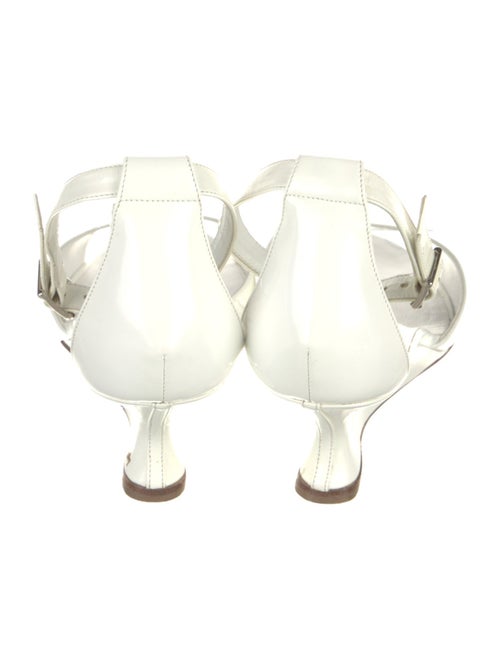 Manolo Blahnik Patent Leather Sandals