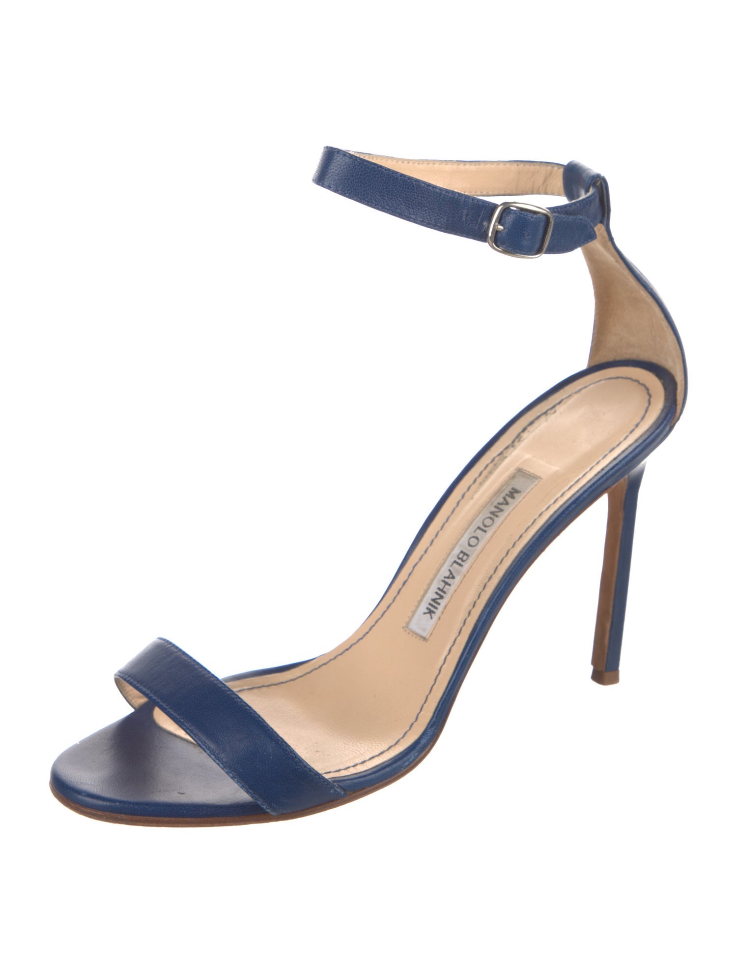 Manolo Blahnik Leather Sandals