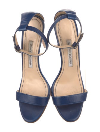 Manolo Blahnik Leather Sandals