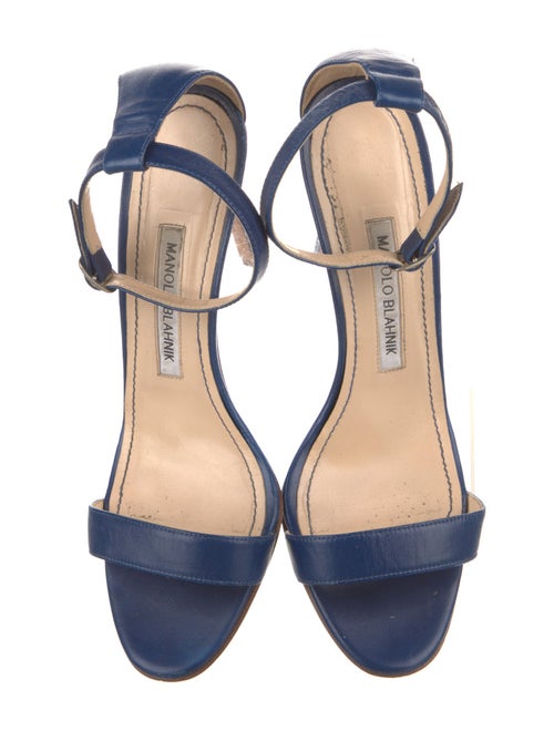 Manolo Blahnik Leather Sandals