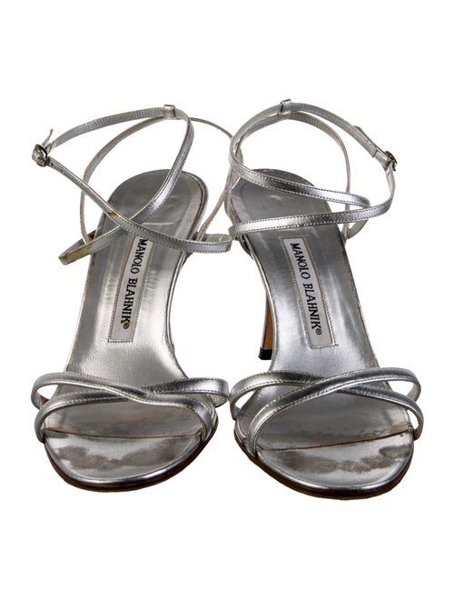 Manolo Blahnik Leather Sandals