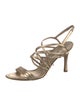 Manolo Blahnik Leather Slingback Sandals