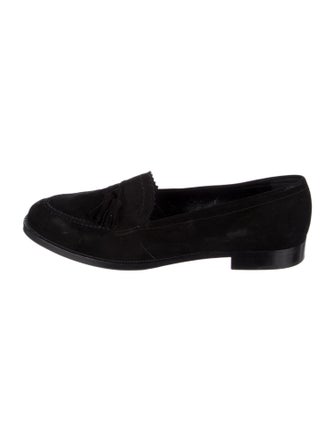 Manolo Blahnik Suede Loafers