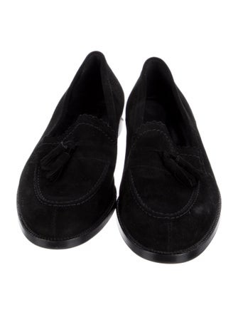 Manolo Blahnik Suede Loafers