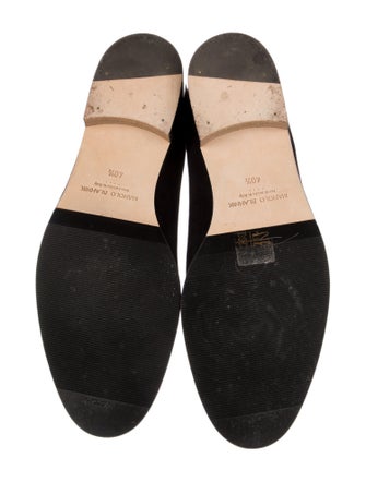 Manolo Blahnik Suede Loafers