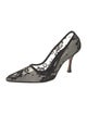 Manolo Blahnik Lace Lace Pattern Pumps