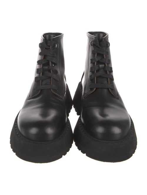 Manolo Blahnik Leather Gladiator Sandals