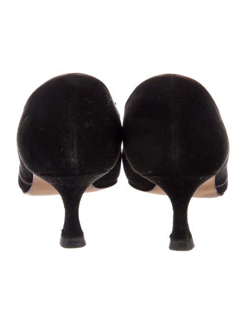 Manolo Blahnik Suede Pumps