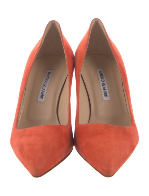 Manolo Blahnik Suede Pumps