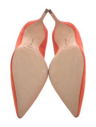 Manolo Blahnik Suede Pumps