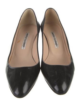 Manolo Blahnik Patent Leather Pumps