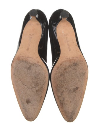 Manolo Blahnik Patent Leather Pumps