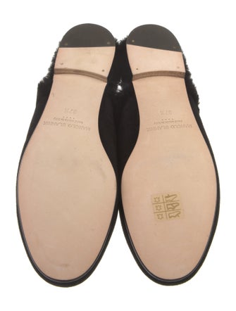 Manolo Blahnik Suede Mules