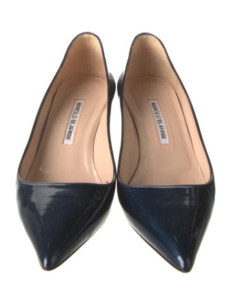 Manolo Blahnik Patent Leather Pumps