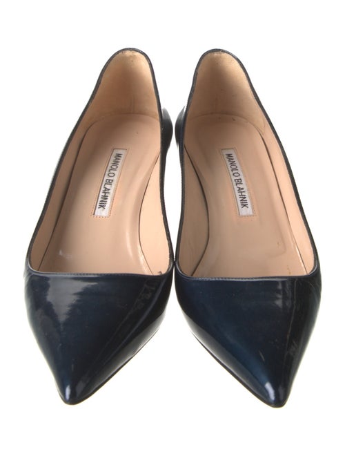 Manolo Blahnik Patent Leather Pumps