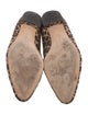 Manolo Blahnik Ponyhair Animal Print Flats
