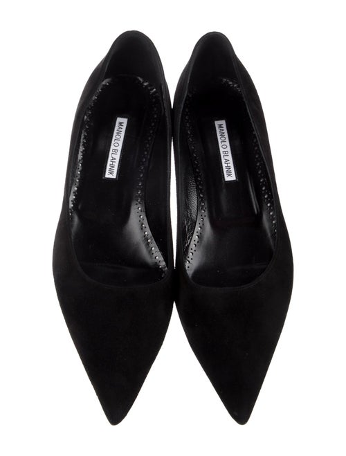 Manolo Blahnik Suede Pumps