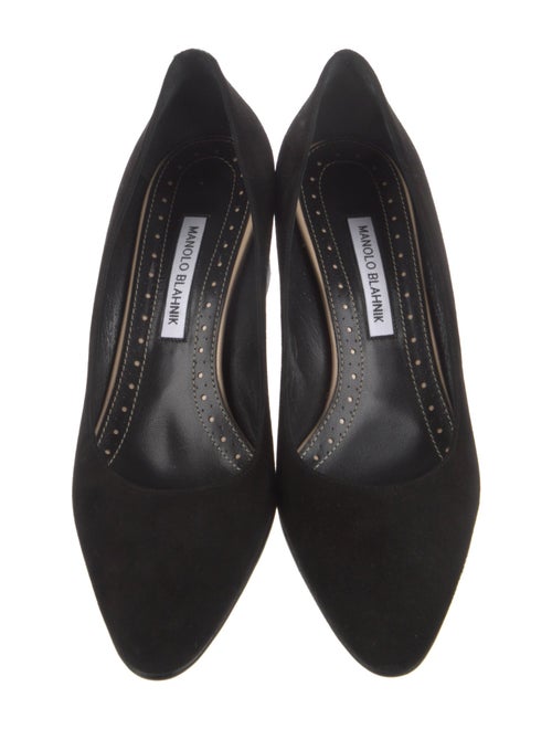 Manolo Blahnik Suede Pumps