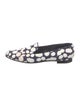 Manolo Blahnik Canvas Printed Loafers