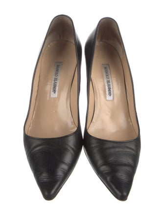 Manolo Blahnik Leather Pumps