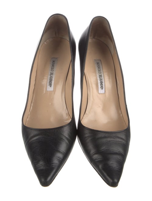 Manolo Blahnik Leather Pumps