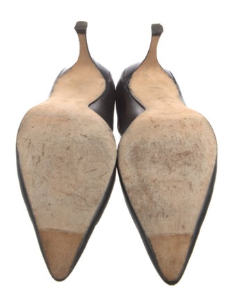 Manolo Blahnik Leather Pumps