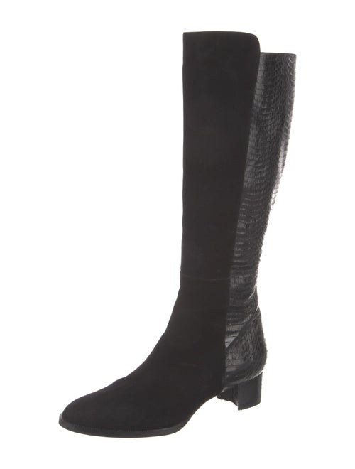 Manolo Blahnik Suede Riding Boots